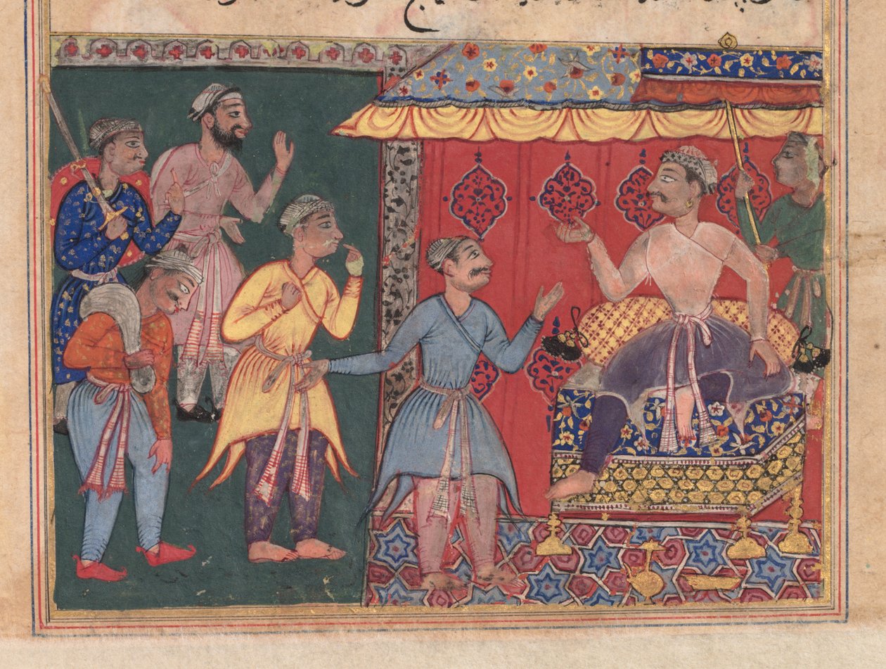 एक तोता (टुटी-नाम) की कहानियाँ, बारहवीं रात, राजा भोजराज ने व्यंग्य का पता लगाने की कोशिश की द्वारा अज्ञात अज्ञात