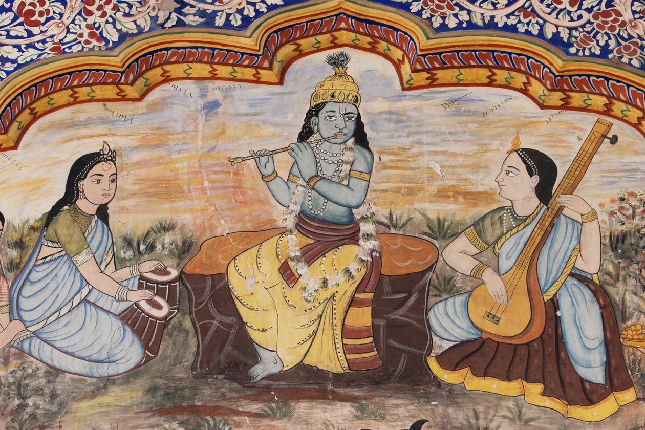 चित्रों का विस्तार नवलगढ़ पोदार हवेली संग्रहालय, नवलगढ़, राजस्थान, भारत के आंगन के साथ द्वारा अज्ञात अज्ञात