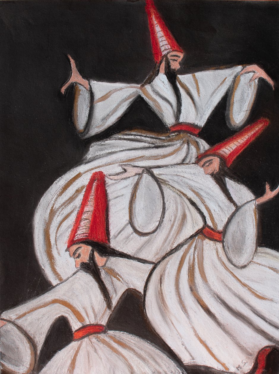 व्हर्लिंग डर्वेज़, 2015 द्वारा अज्ञात अज्ञात