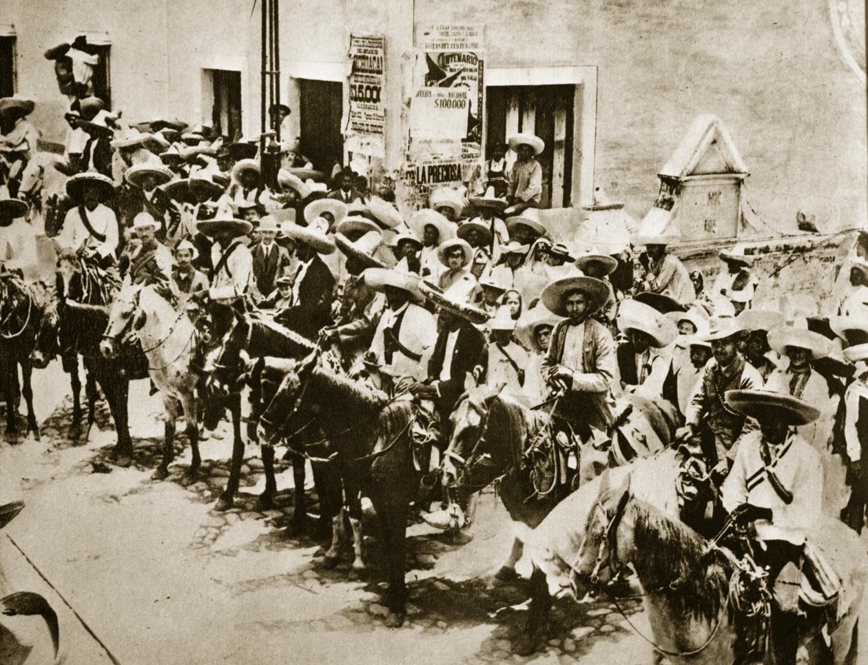 ज़पाटा और उनके आदमी, 1910 द्वारा अज्ञात अज्ञात