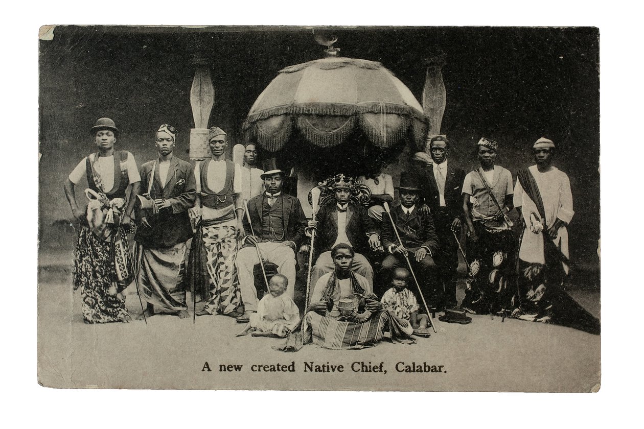 नया मूल निवासी, कैलाबार, नाइजीरिया, c.1910 (लिथो) द्वारा अज्ञात