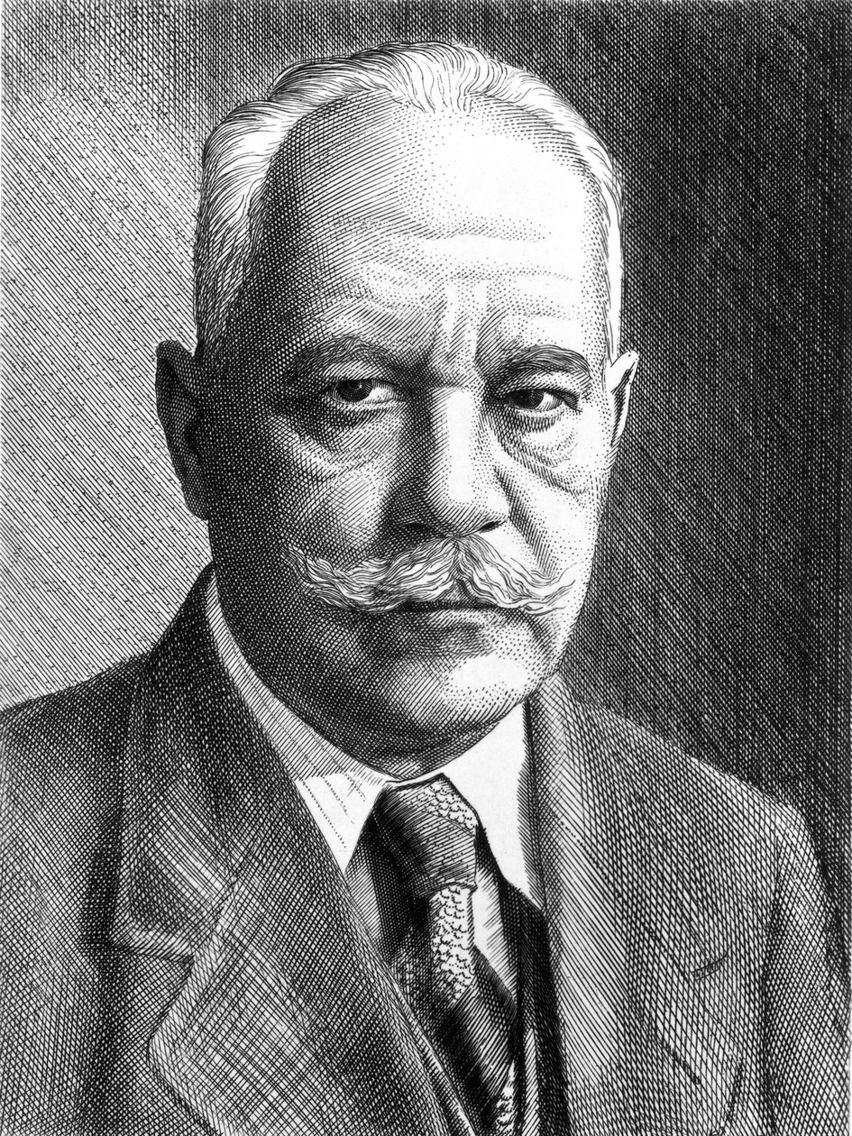 अर्नोल्ड सोमरफेल्ड, जर्मन भौतिक विज्ञानी, c1910-1920 द्वारा अज्ञात