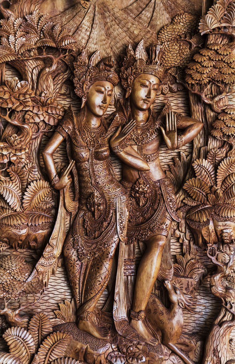 बिक्री के लिए बाली वुडकार्विंग, उबुद, बाली, इंडोनेशिया (फोटो) द्वारा अज्ञात