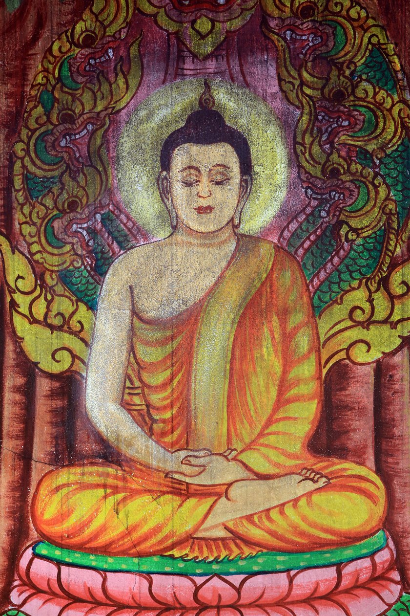 बुद्ध गुरुवार। वाट सिमुओंग। वाट सी मुआंग। वियनतियाने। लाओस, 20151030, वियनतियाने, लाओस द्वारा अज्ञात