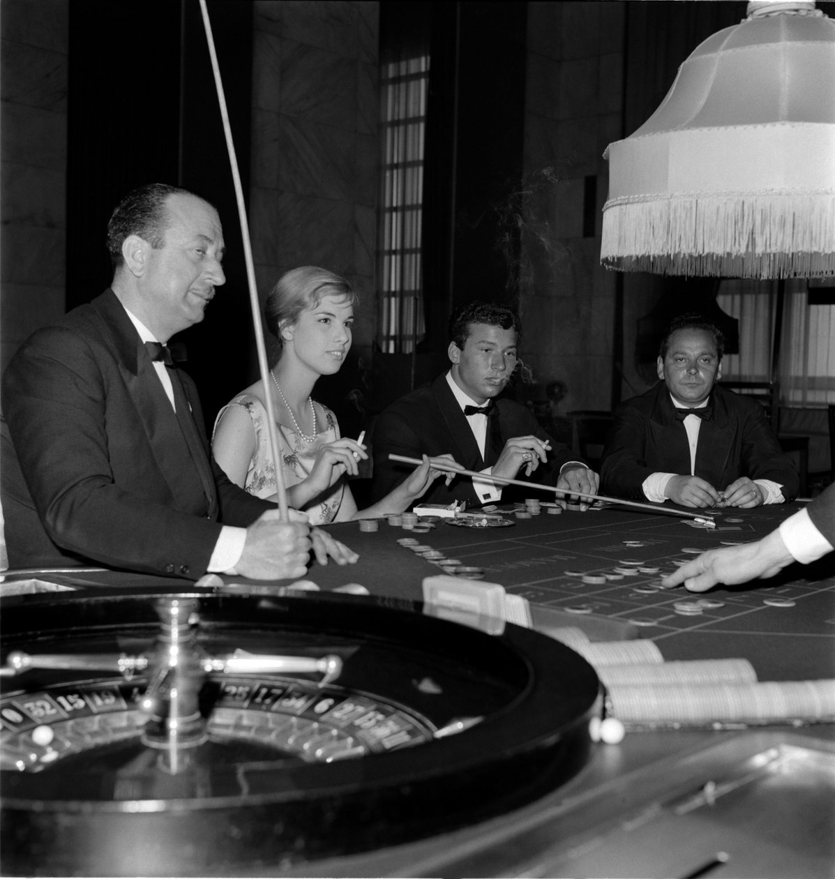 वेनिस का कैसीनो, रूले की तालिका, LIDO DI VENEZIA - वर्ष 1960 द्वारा अज्ञात