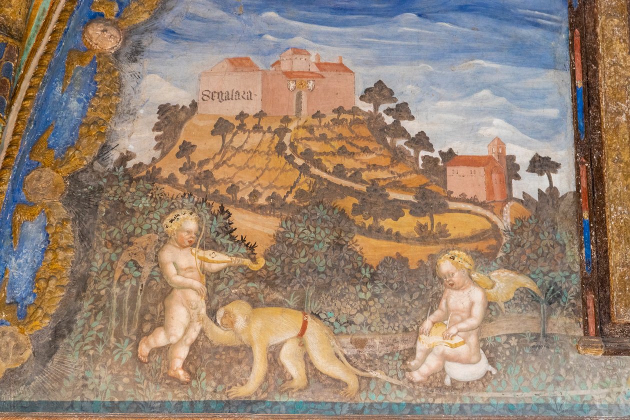 Torrechiara कैसल, कैमरा d'Oro, पर्मा, एमिलिया रोमाग्ना, इटली, 2020 (फोटो) द्वारा अज्ञात