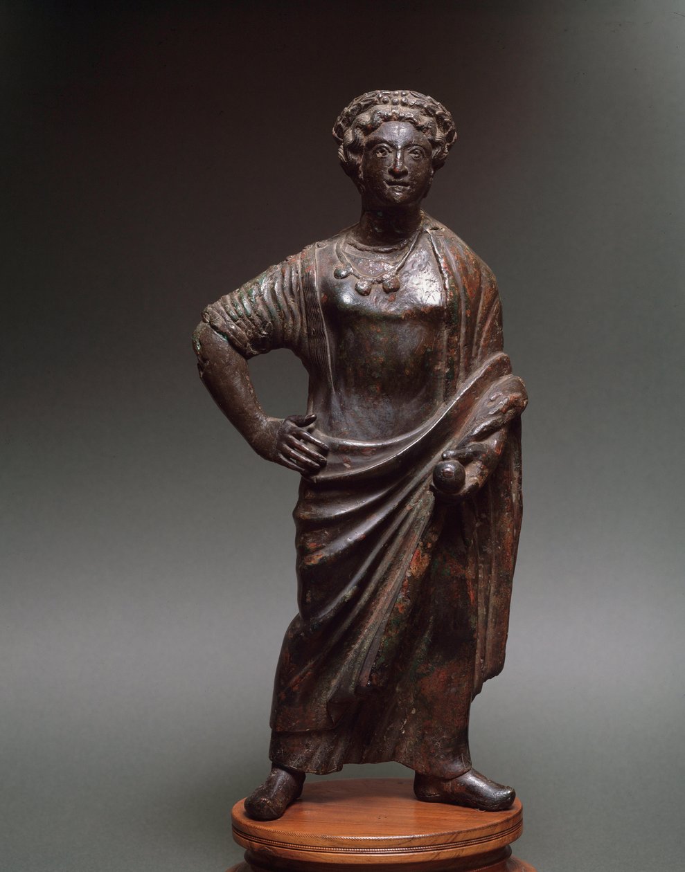 Etruscan सभ्यता: "" युवा महिला "" कांस्य मूर्तिकला, एसडी द्वारा अज्ञात