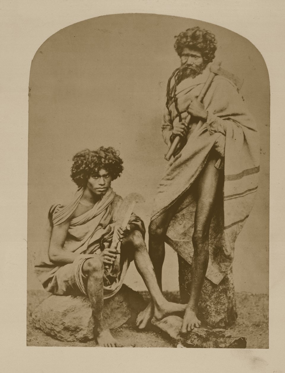 नीलगिरी से कुरुम्बर, नहीं। 431 'फेस ऑफ इंडिया', पब से। 1872 (सीपिया फोटो) द्वारा अज्ञात