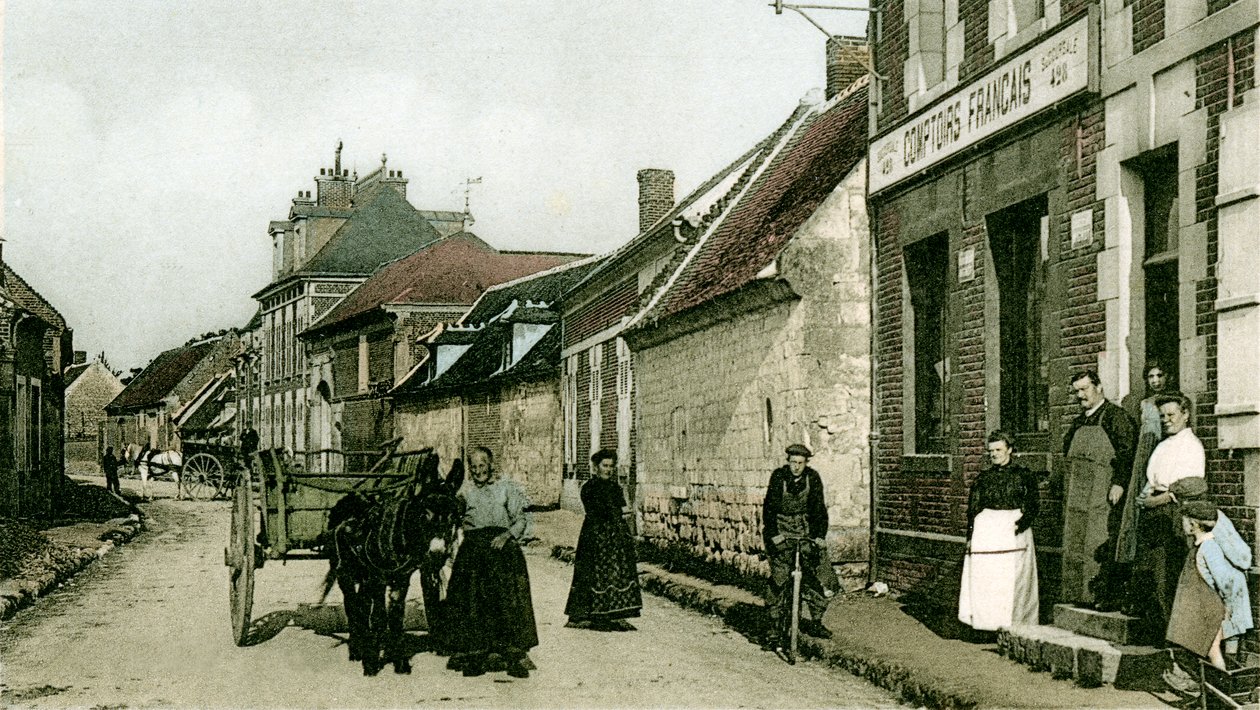 Les Comptoirs Français, एक खाद्य उत्पाद शाखा, रेमी में, c. 1900 और 1914 द्वारा अज्ञात कलाकार
