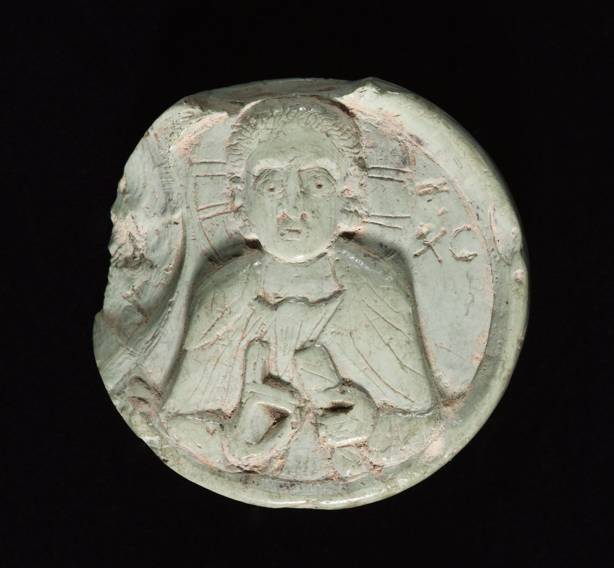 मसीह के साथ पदक, c.1200-1400 द्वारा अज्ञात