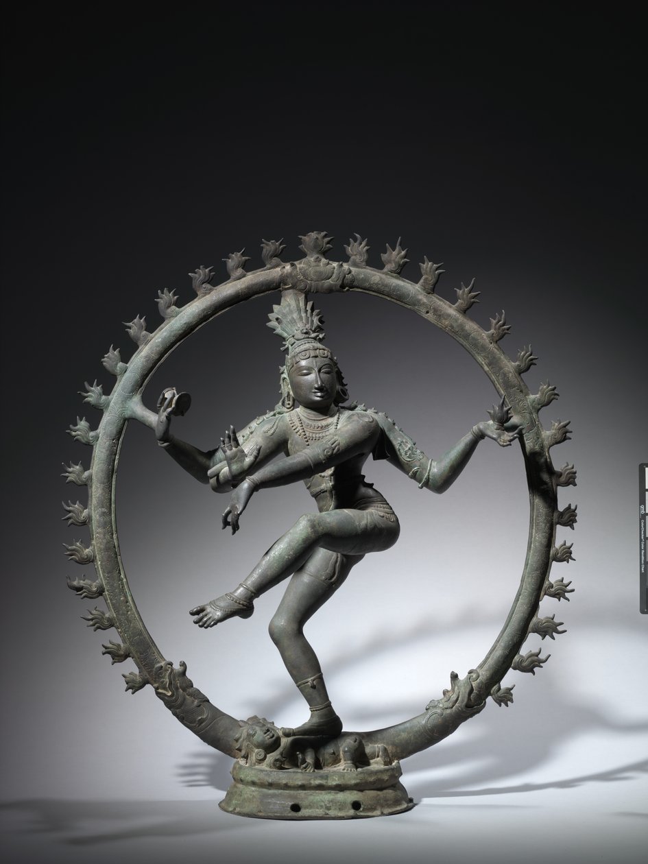 नटराज, नृत्य के भगवान के रूप में शिव। दक्षिण भारत, तमिलनाडु, चोल काल द्वारा अज्ञात