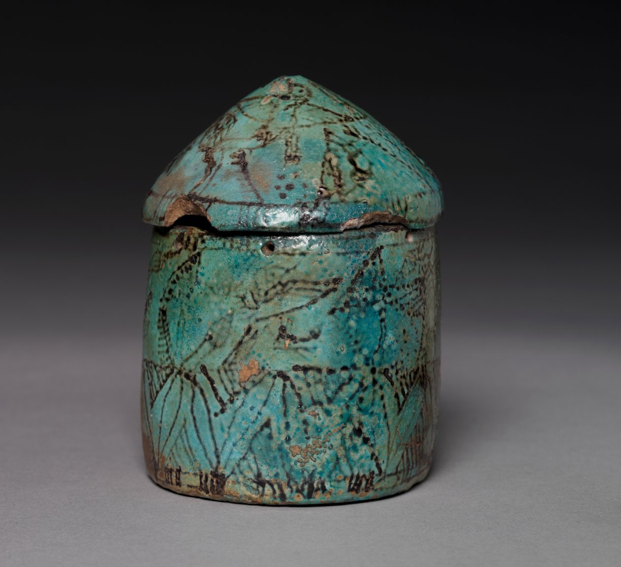 पाइडिस विद लिड, लेट मिडिल किंगडम टू अर्ली न्यू किंगडम, c.1901-1525 ईसा पूर्व द्वारा अज्ञात