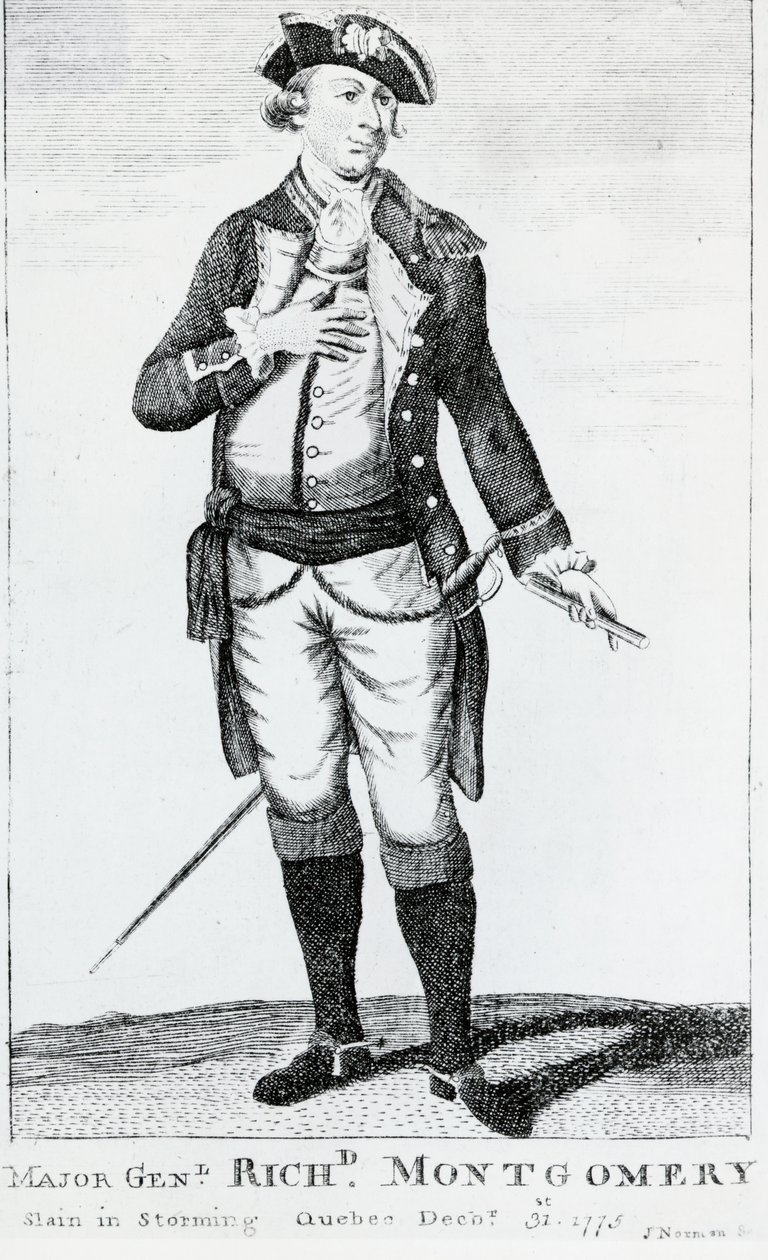 रिचर्ड मोंटगोमरी (1738-1775) द्वारा अज्ञात