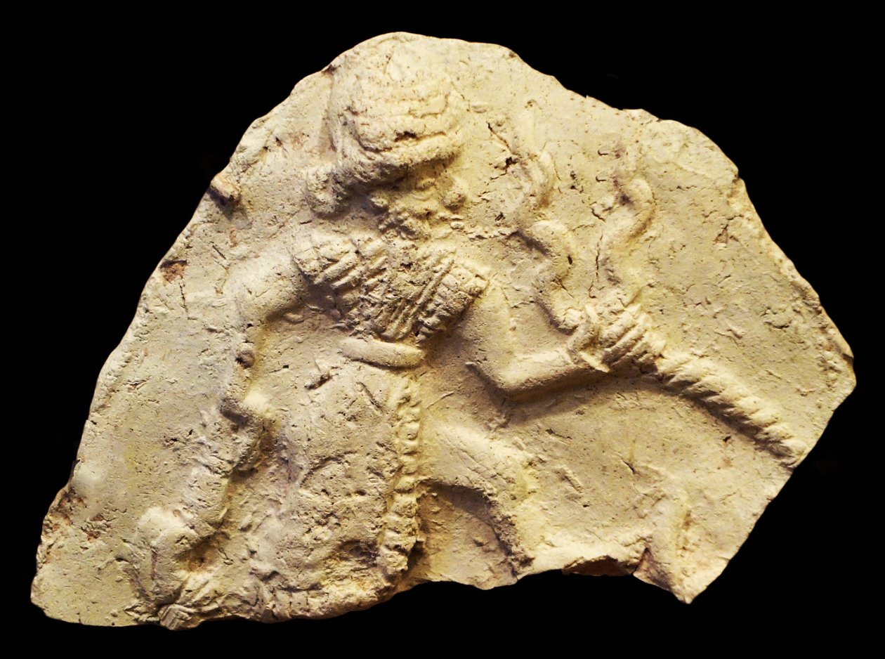 गोली तूफान भगवान ईशली, इसुन लार्सा, बाबुल, मेसोपोटामिया, c.2000-1600 ईसा पूर्व द्वारा अज्ञात