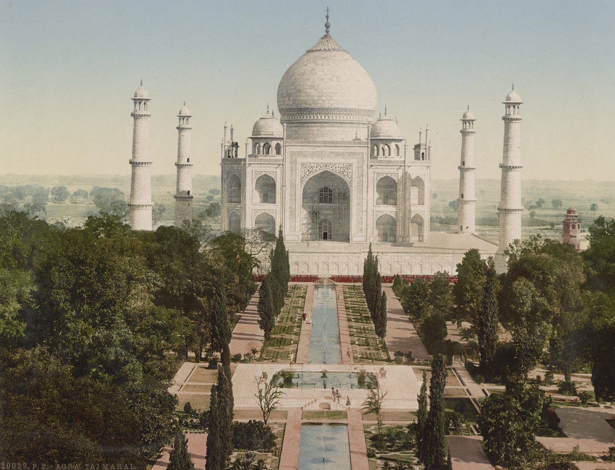 ताजमहल, 1890-1900 द्वारा अज्ञात