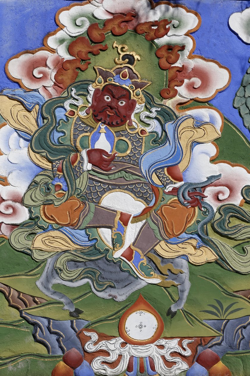 हजार बुद्धों का मंदिर दशांग काग्यू लिंग मंडली मंदिर के संरक्षक, ला बौलय, फ्रांस द्वारा अज्ञात