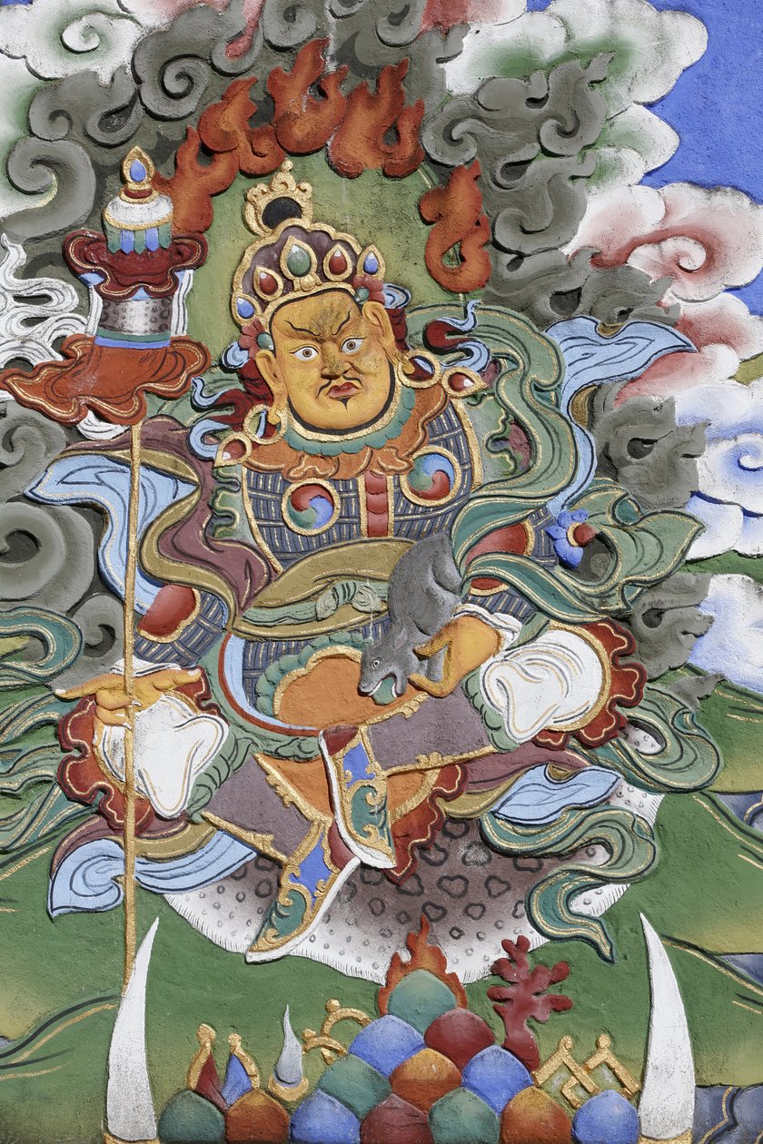 हजार बुद्धों का मंदिर दशांग काग्यू लिंग मंडली मंदिर के संरक्षक, ला बौलय, फ्रांस द्वारा अज्ञात