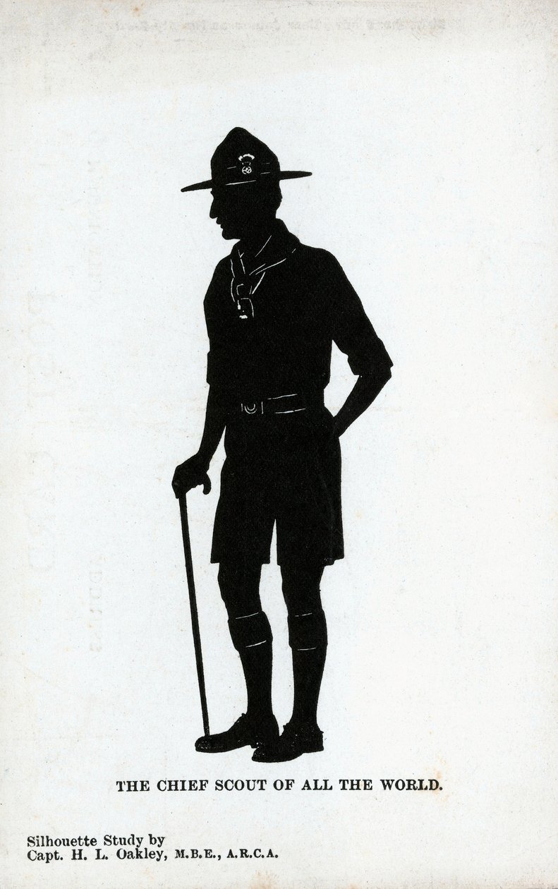 द चीफ स्काउट ऑफ़ द ऑल वर्ल्ड', बैडेन-पॉवेल, c 1930s द्वारा अज्ञात