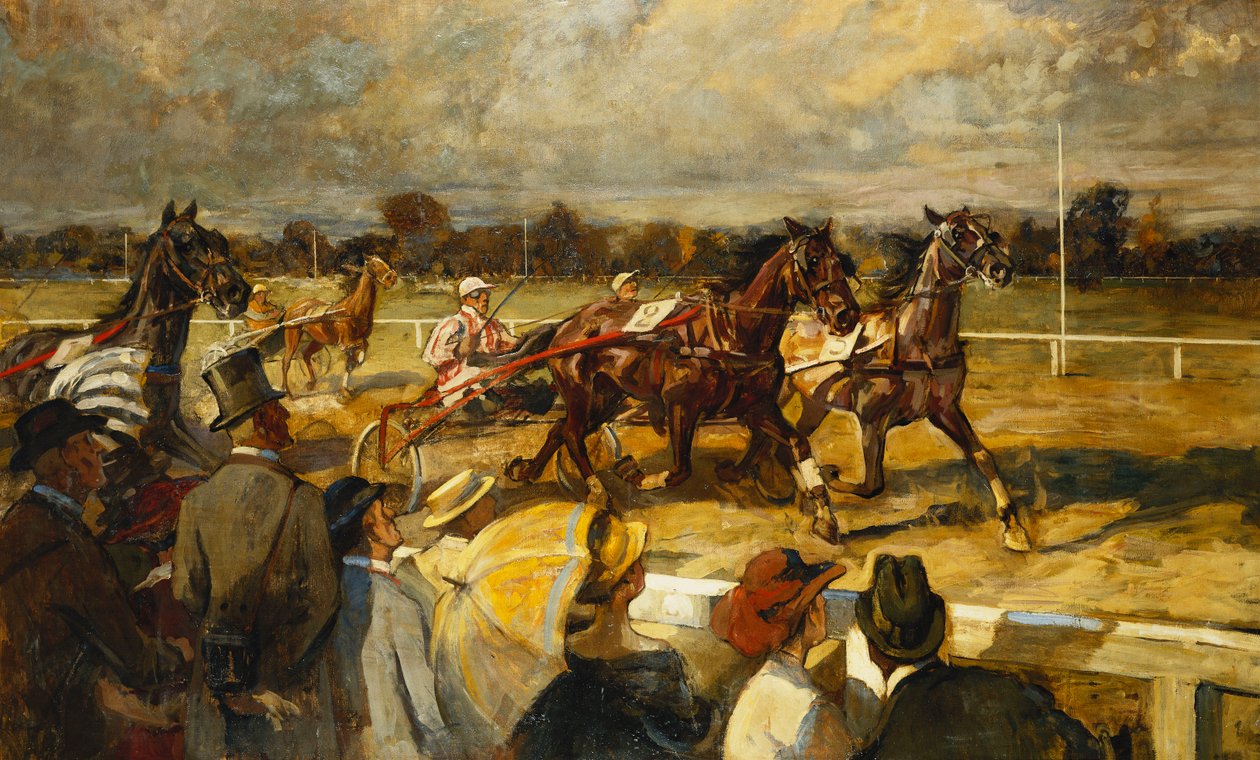 ट्रॉटिंग, हॉपी-गार्डन, बर्लिन, c.1900 द्वारा अज्ञात