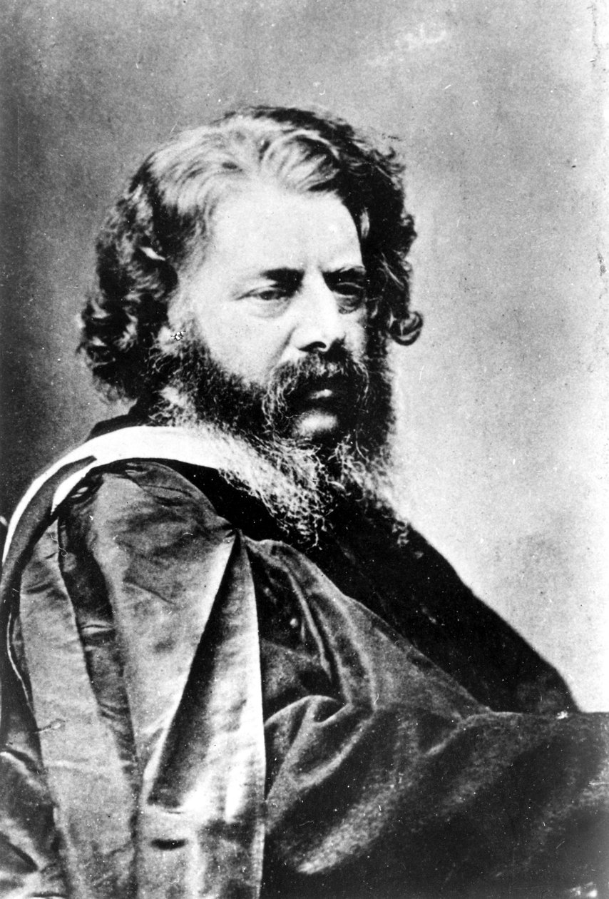 विलियम जॉन मैकक्वॉर्न रैंकिन, स्कॉटिश सिविल इंजीनियर, सी 1860-1869 द्वारा अज्ञात