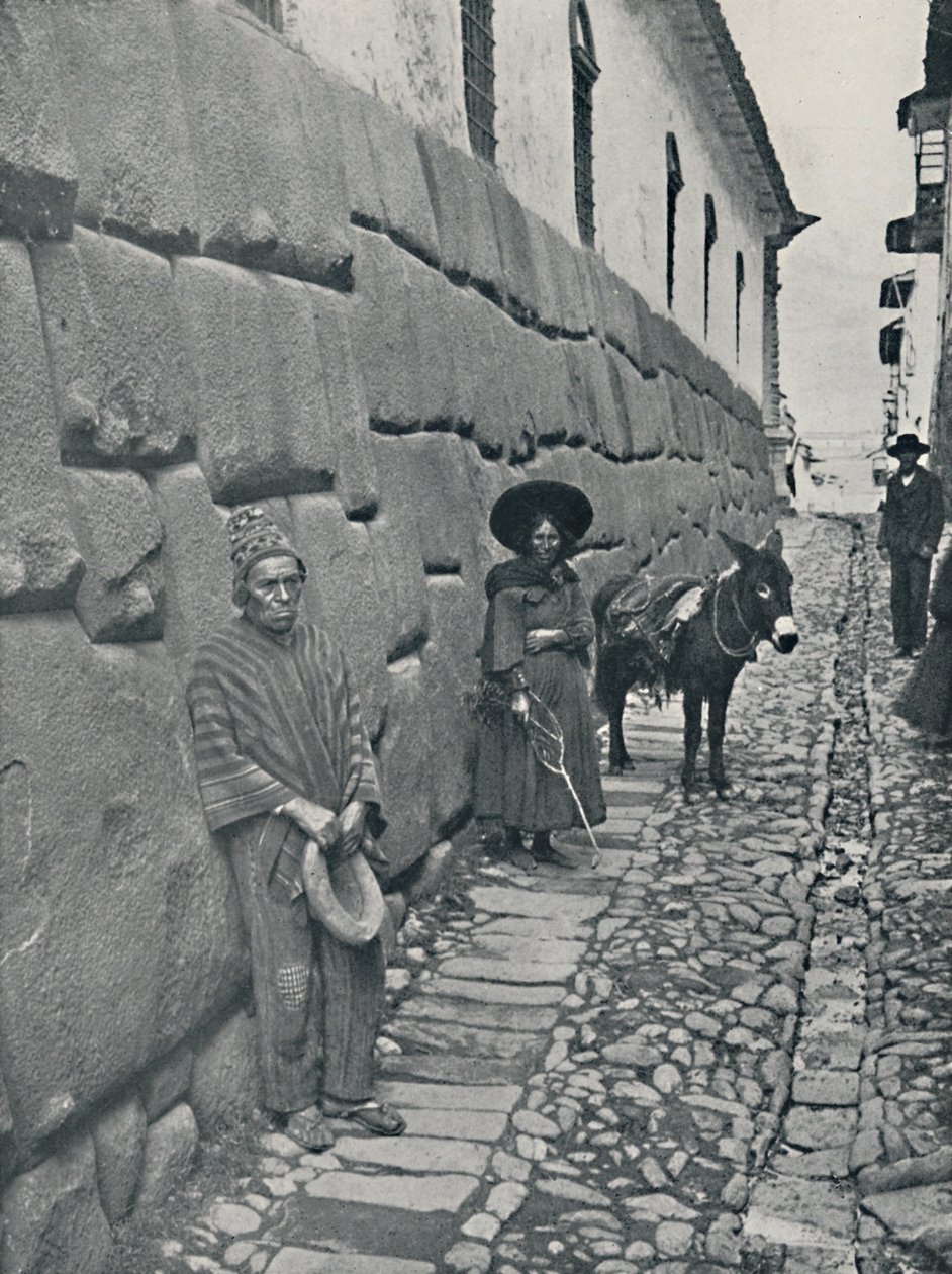 इंका चिनाई, कुज्को, 1916 द्वारा अंडरवुड और अंडरवुड