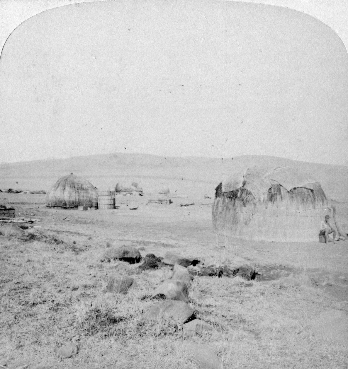 क्रैंटज़ क्लोफ़, नटाल, दक्षिण अफ्रीका, द्वितीय बोअर युद्ध, 1901 द्वारा अंडरवुड और अंडरवुड