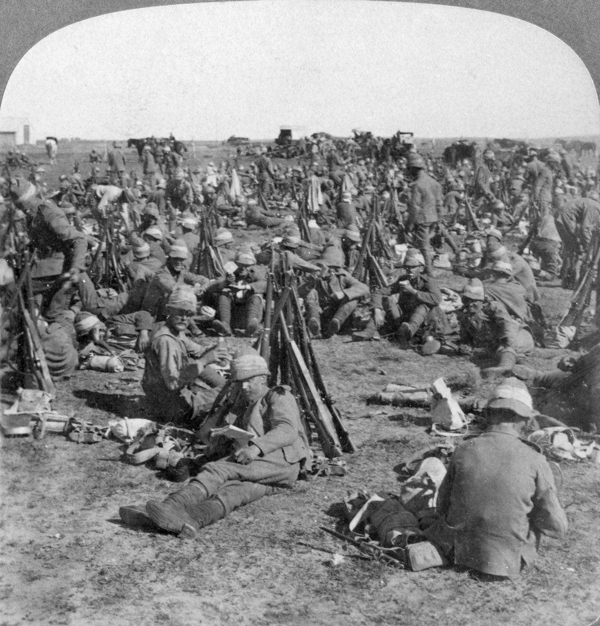 द ग्रेटस्ट ट्रांसवेल अभियान, साउथ अफ्रीका, बोअर वार, 1900 पर कोल्डस्ट्रीम कंपनी द्वारा अंडरवुड और अंडरवुड