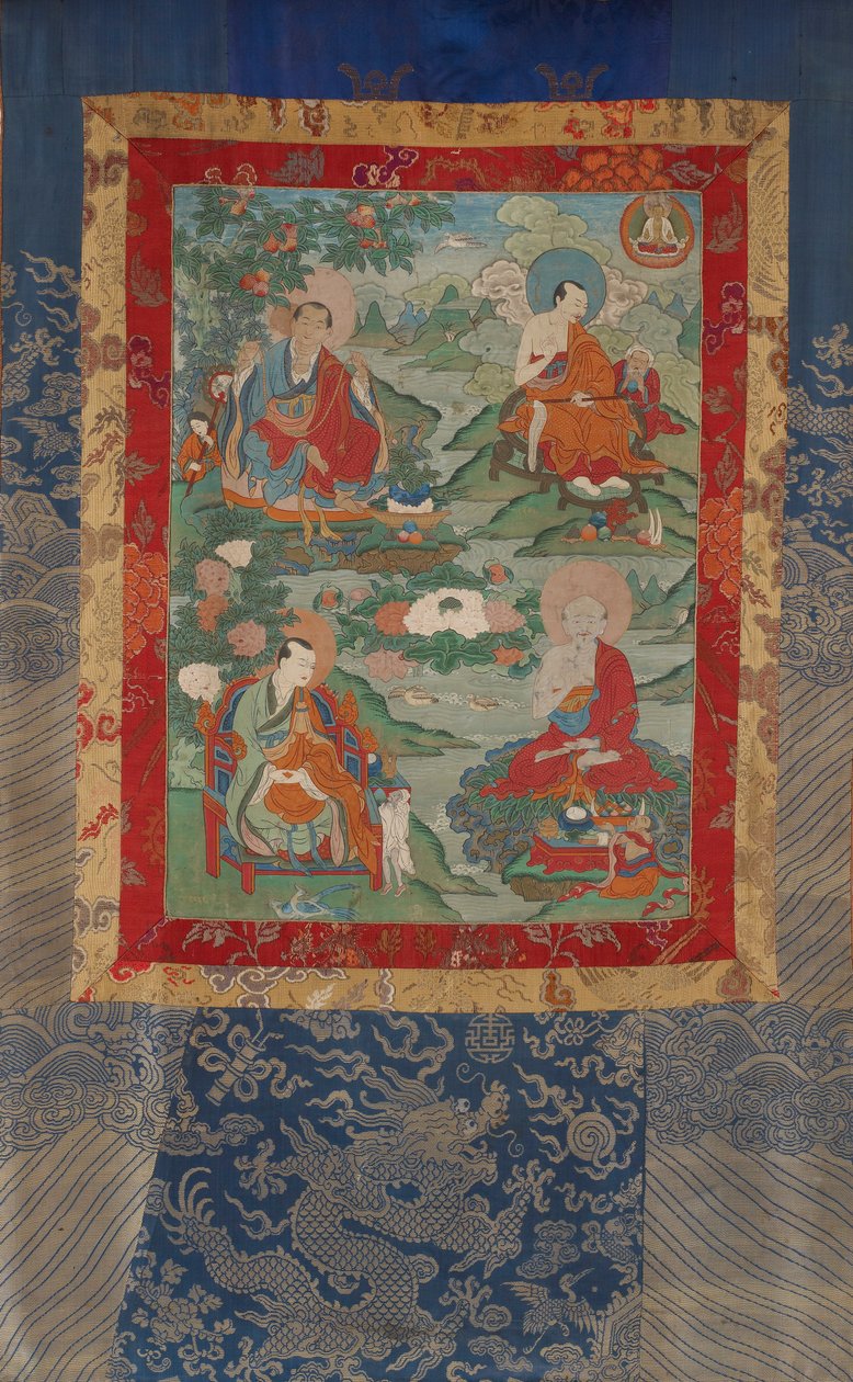 Arhats Kanakavasta, Vajriputra, Kanaka-Bharadvaja द्वारा अज्ञात
