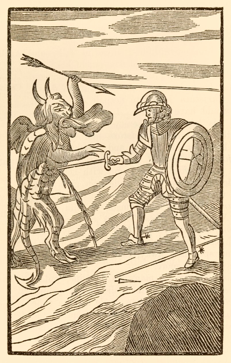 "एक अधिक असमान मैच शायद ही हो सकता है: क्रिश्चियन को जॉन द ब्यान द्वारा" द पिलग्रिम "प्रोग्रेस फ्रॉम दिस वर्ल्ड, टू द व्हॉट इज़ दैट टु कम टू" द्वारा अज्ञात