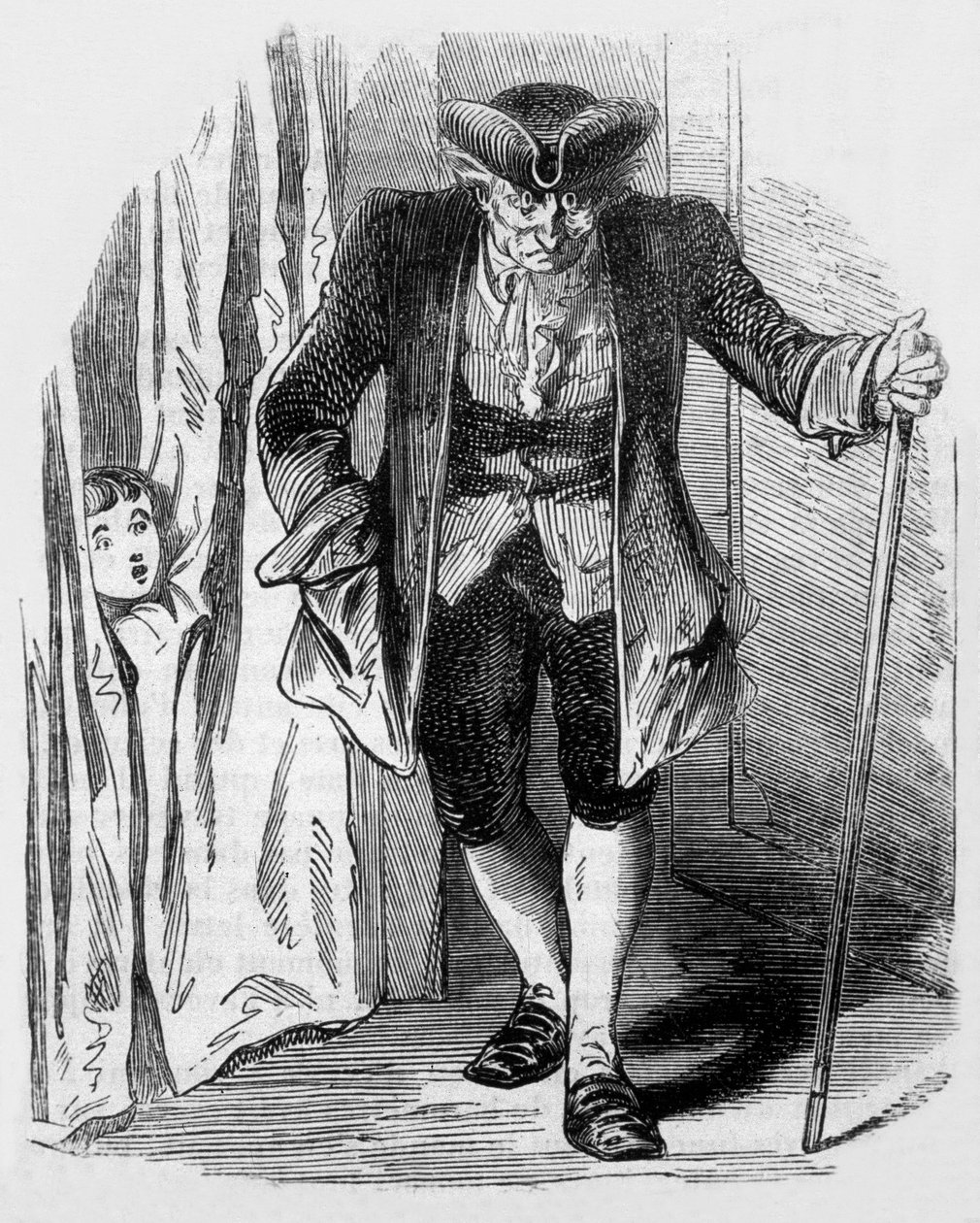 द सैंड पीपल, कोप्पेलियस, द नाइट पीस, 1817 उत्कीर्णन से ईटीए हॉफमैन की एक छोटी कहानी का चित्र द्वारा अज्ञात अज्ञात