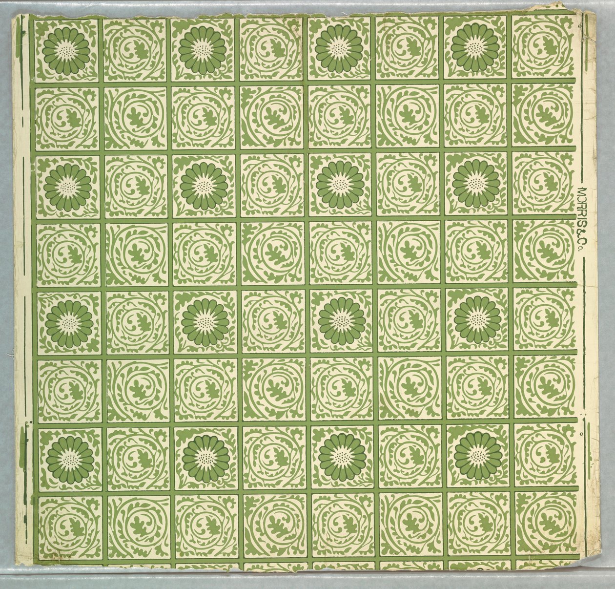 साइडवेल, डायपर, 1863-70 द्वारा अज्ञात