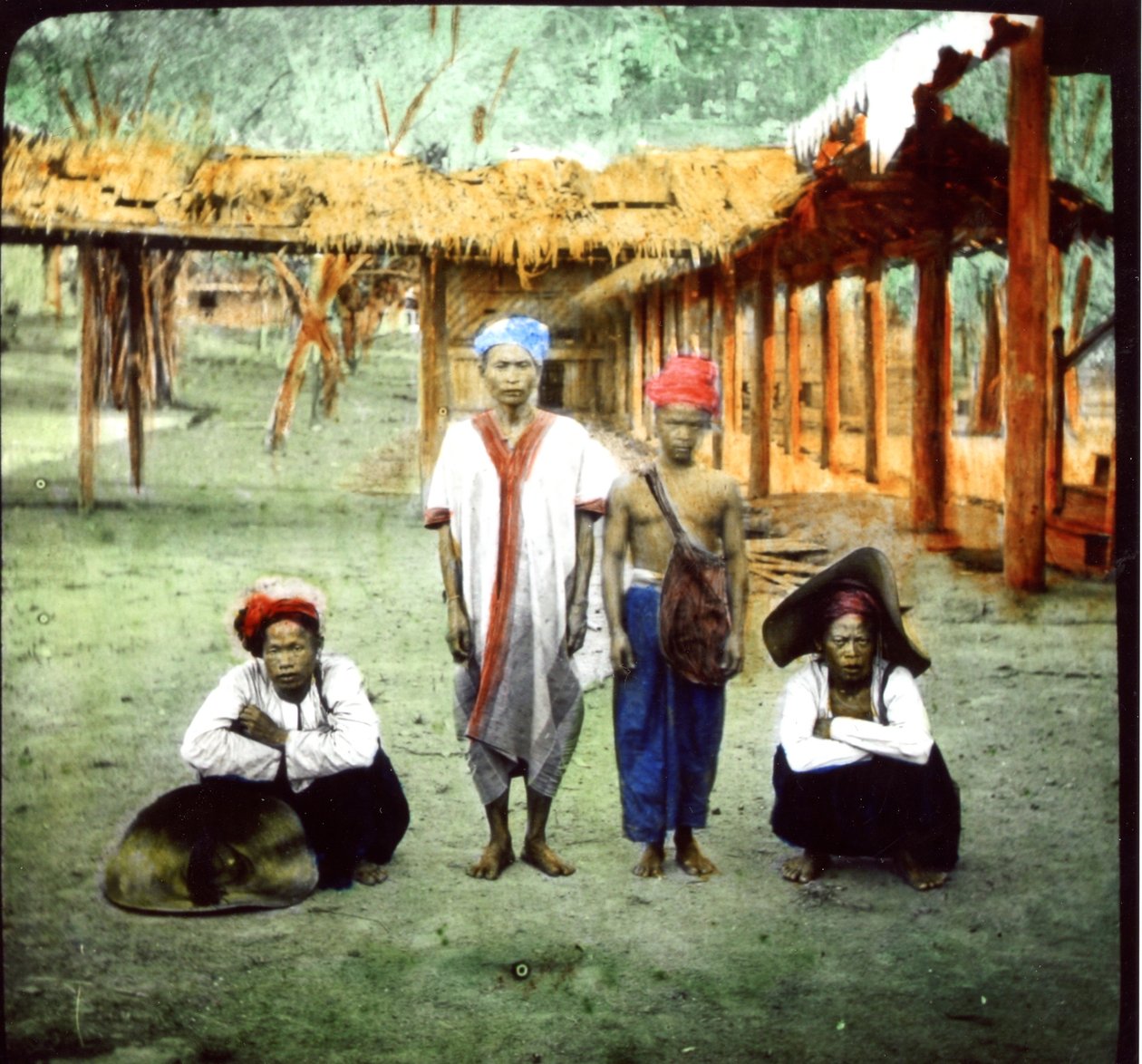 शान परिवार, c.1880s द्वारा अज्ञात