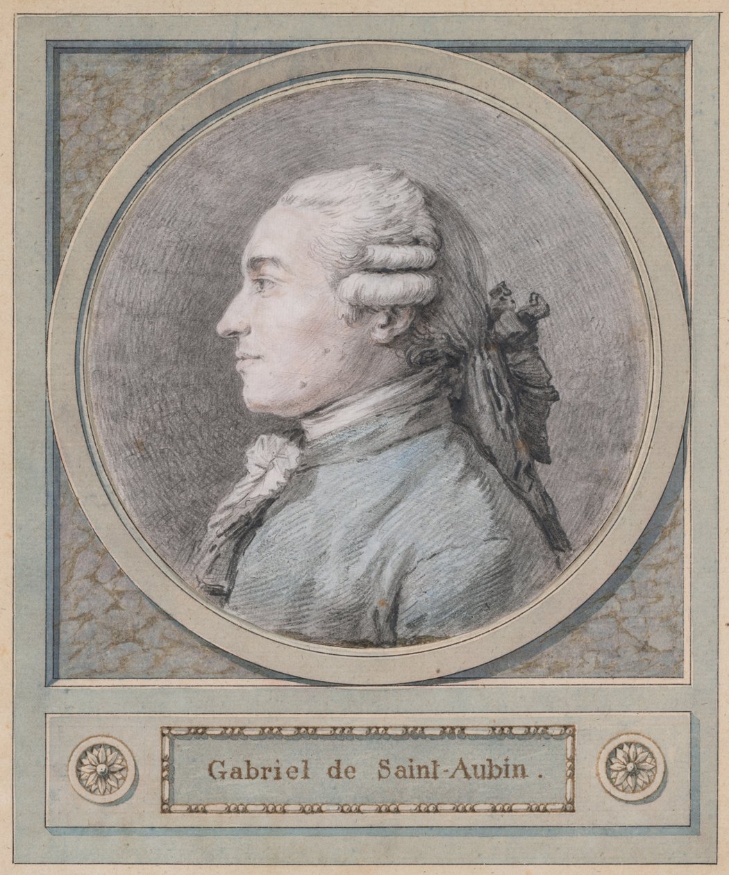 एक आदमी का चित्र, जिसे मूर्तिकार क्लोडियन कहा जाता है (1738-1814) द्वारा अज्ञात