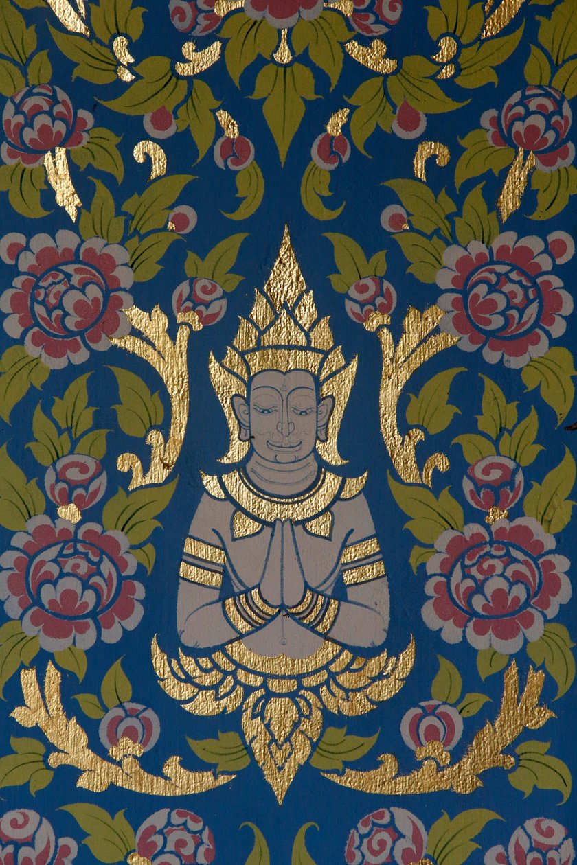 वाट एम्फ्राम, हुआ हिन। मंदिर की सजावट थाईलैंड। द्वारा अज्ञात