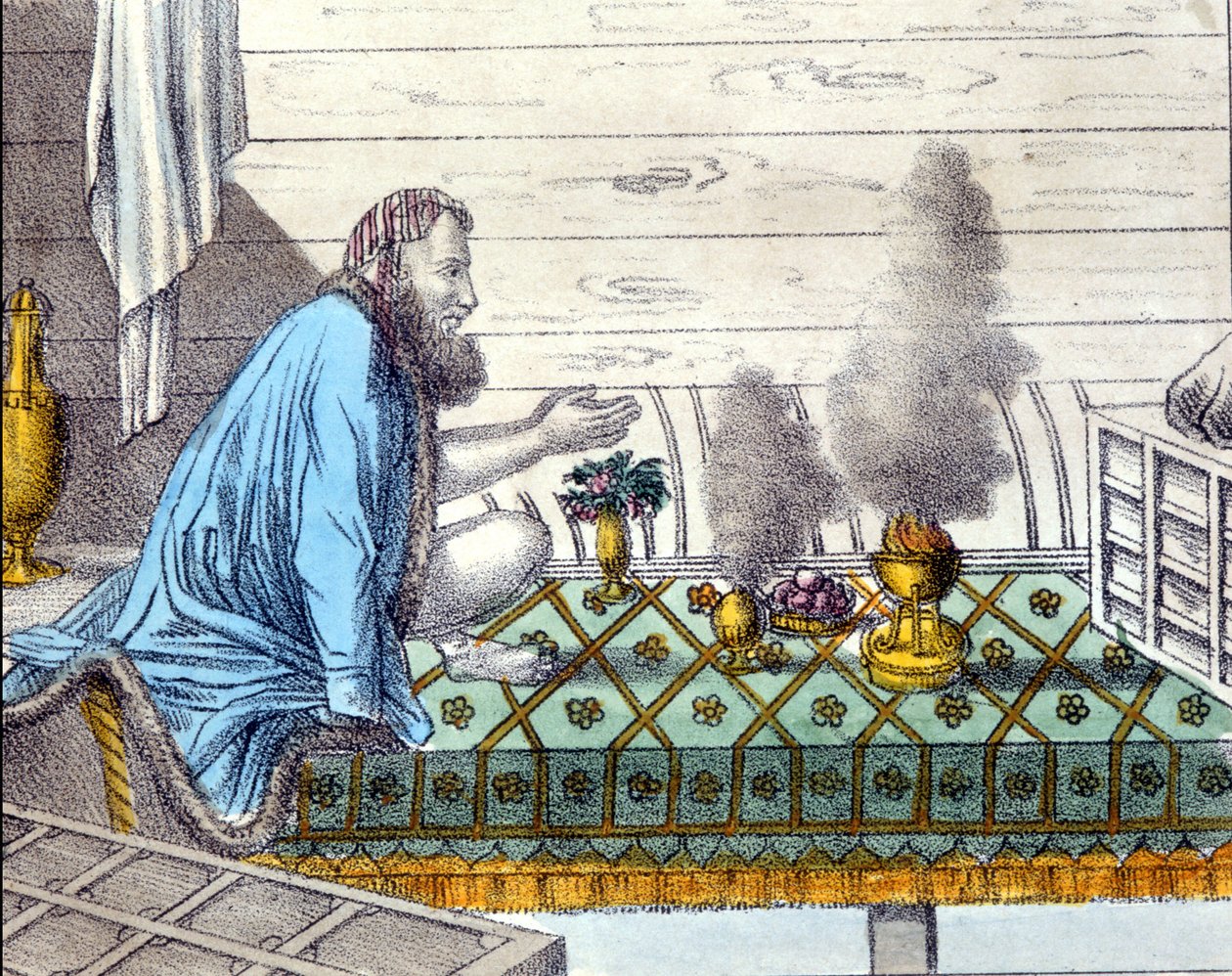 एक पारसी, एक अग्नि उपासक, जो जोरास्ट्रियन (जरथुस्त्र, जरथुस्त्र, जरथुस्त्र या पारसी) से उतरता है। द्वारा अज्ञात कलाकार