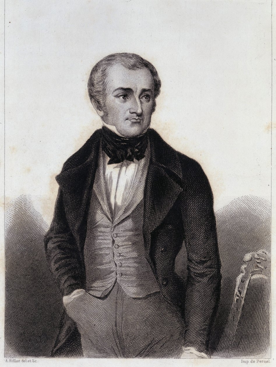 एडोल्फ थियर्स (1797-1877) - "लुई फिलिप के राजनीतिक और निजी जीवन का इतिहास" में उत्कीर्णन द्वारा अज्ञात कलाकार