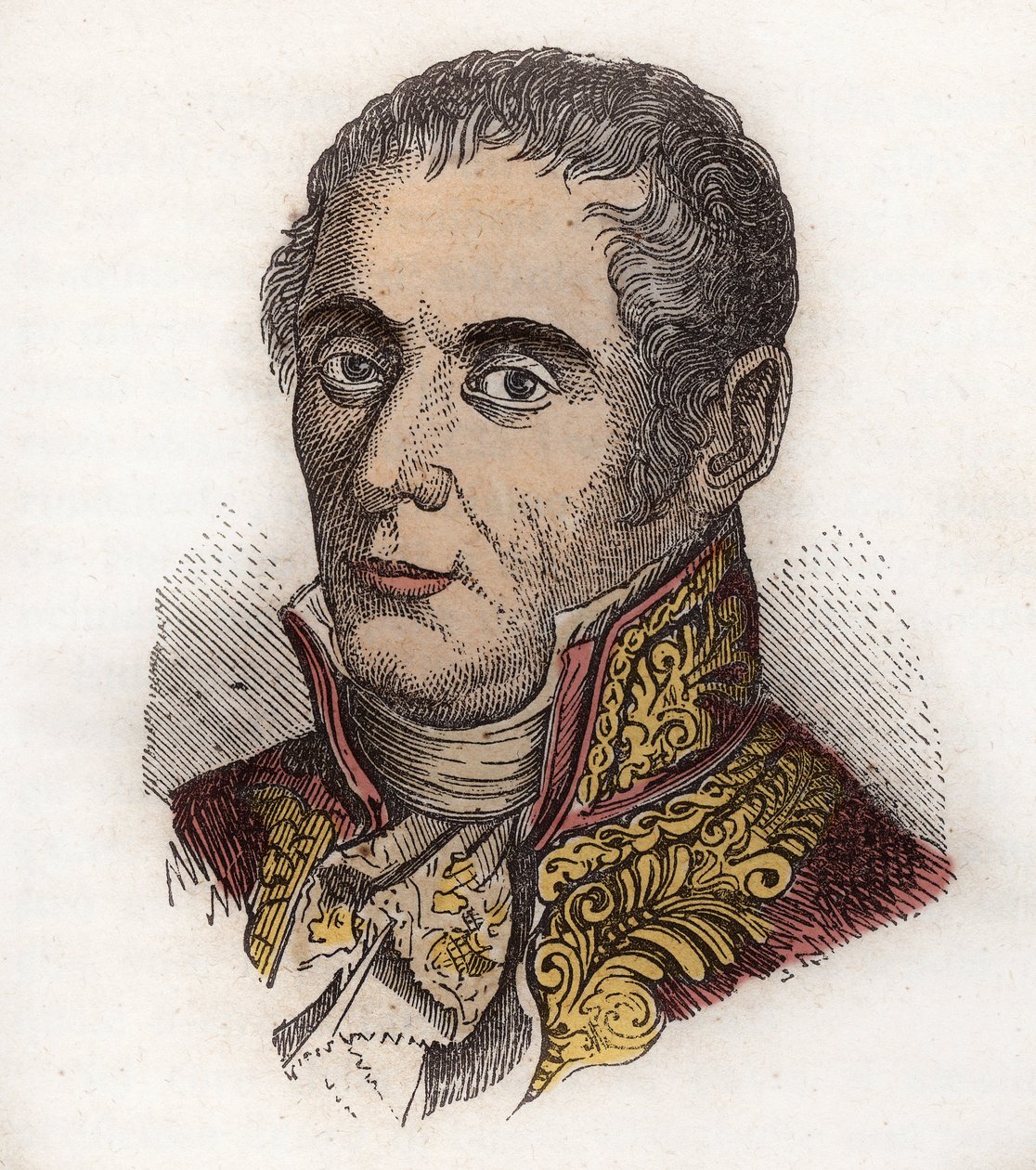 एलेसेंड्रो वोल्टा (1745-1827) इतालवी वैज्ञानिक, वोल्टाइक पाइल के आविष्कार के लिए उल्लेखनीय द्वारा अज्ञात कलाकार