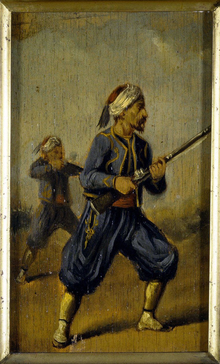 अल्जीरियाई Tirailleurs, अनाम, sd द्वारा अज्ञात कलाकार