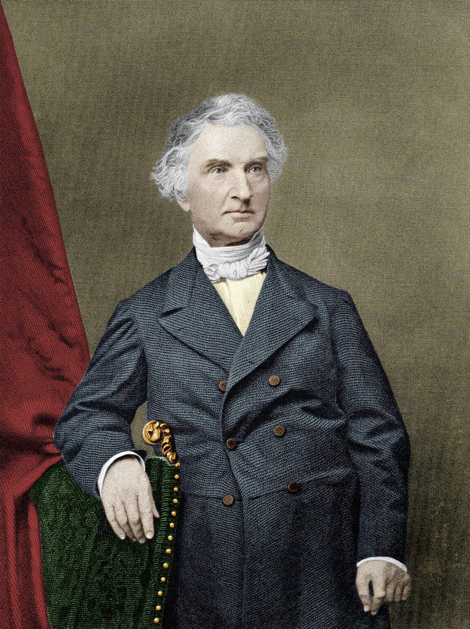 बैरन जस्टस वॉन लिबिग, जर्मन रसायनज्ञ (1803-1873)। द्वारा अज्ञात कलाकार