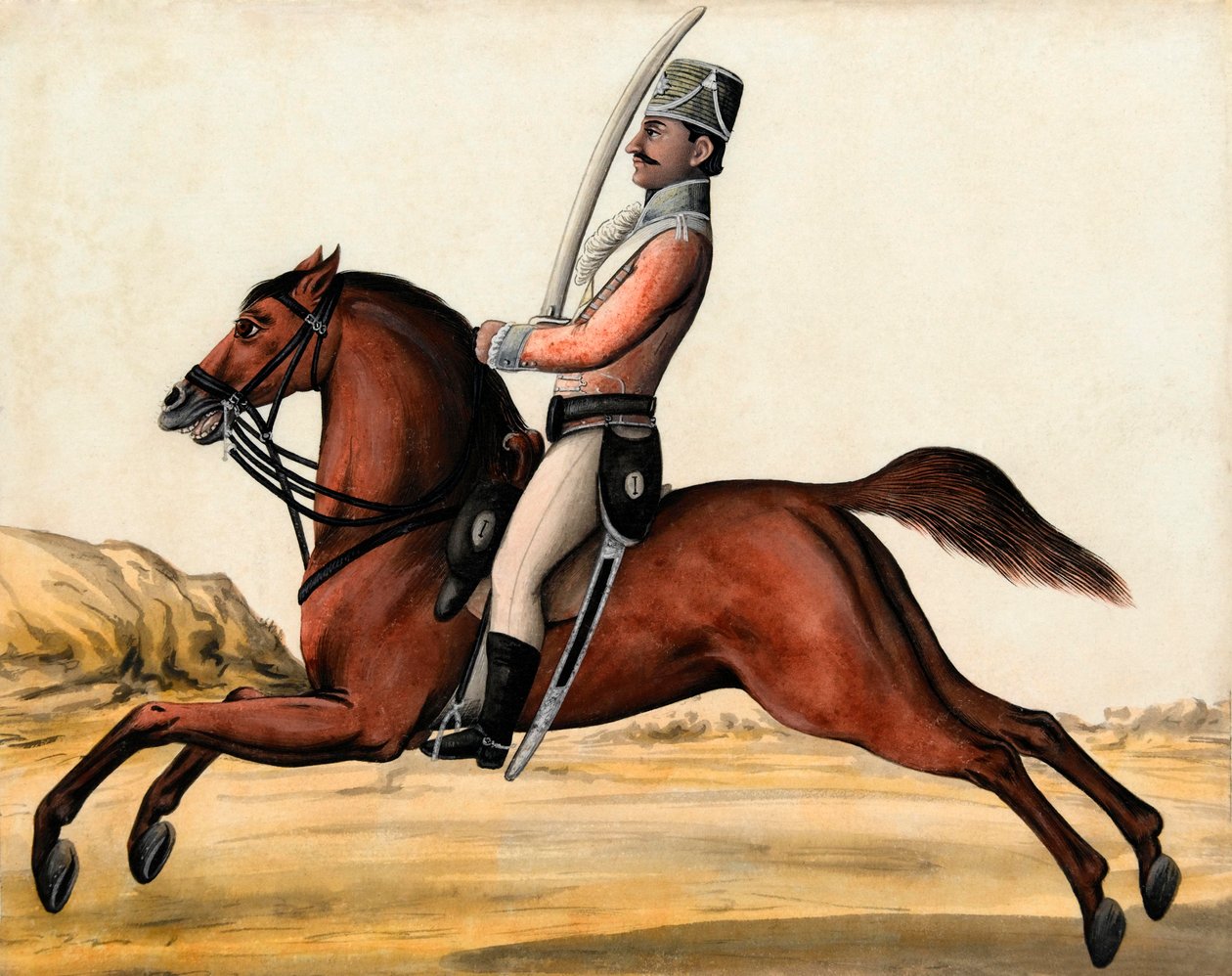 बंगाल मूल निवासी कैवलरी, 1788 लगभग द्वारा अज्ञात