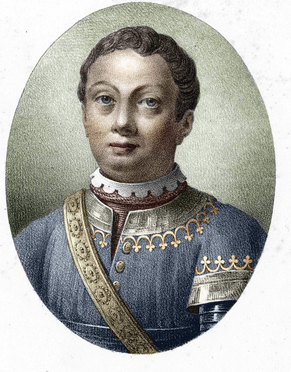 बर्ट्रेंड डू गुसेक्लिन, फ्रांस के कांस्टेबल (1314-1380) द्वारा अज्ञात कलाकार