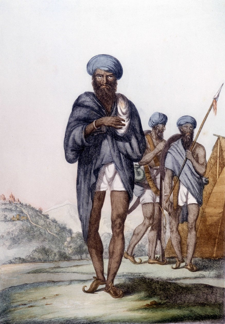 संस्कृति, सभ्यता और भारतीय समाज: एक सिख का चित्र, भारत का धर्म। द्वारा अज्ञात कलाकार