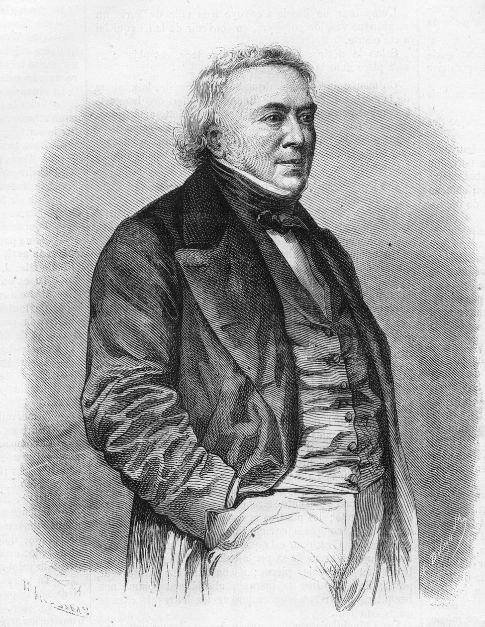 डॉ रेयर (1793-1867)। द्वारा अज्ञात कलाकार