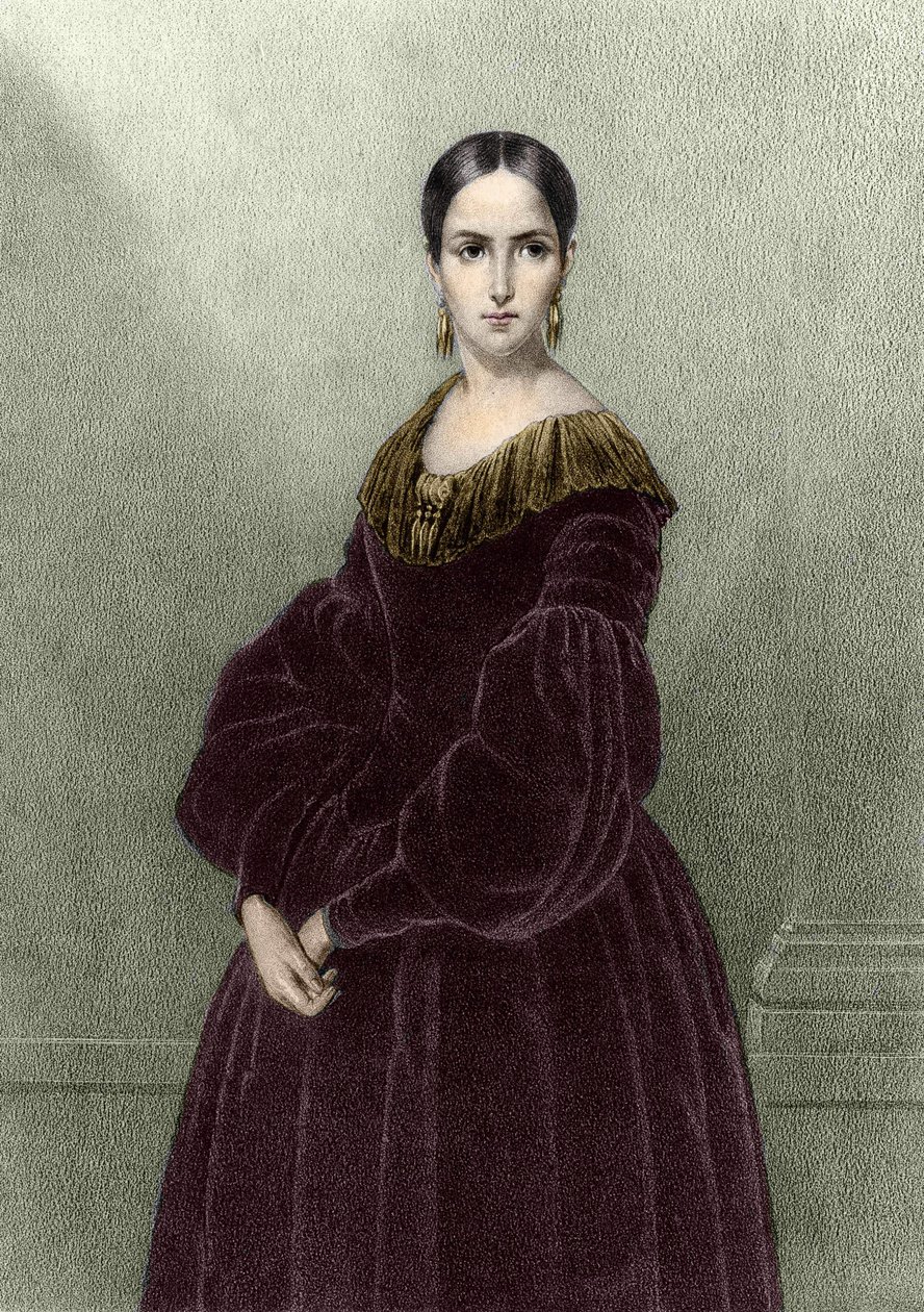 एलिज़ाबेथ राचेल फ़ेलिक्स, जिसे मैडेमोसेले राचेल (1821-1858), फ्रांसीसी त्रासदी के रूप में जाना जाता है। द्वारा अज्ञात कलाकार