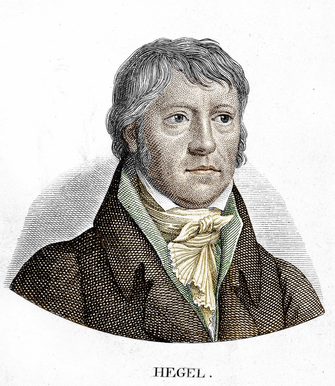 जॉर्ज विल्हेम फ्रेडरिक हेगेल (1770 - 1831), जर्मन दार्शनिक द्वारा अज्ञात कलाकार