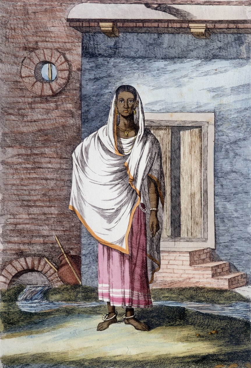 भारतीय संस्कृति और सभ्यता: भारत में हिजरा, बैलेरीना। द्वारा अज्ञात कलाकार