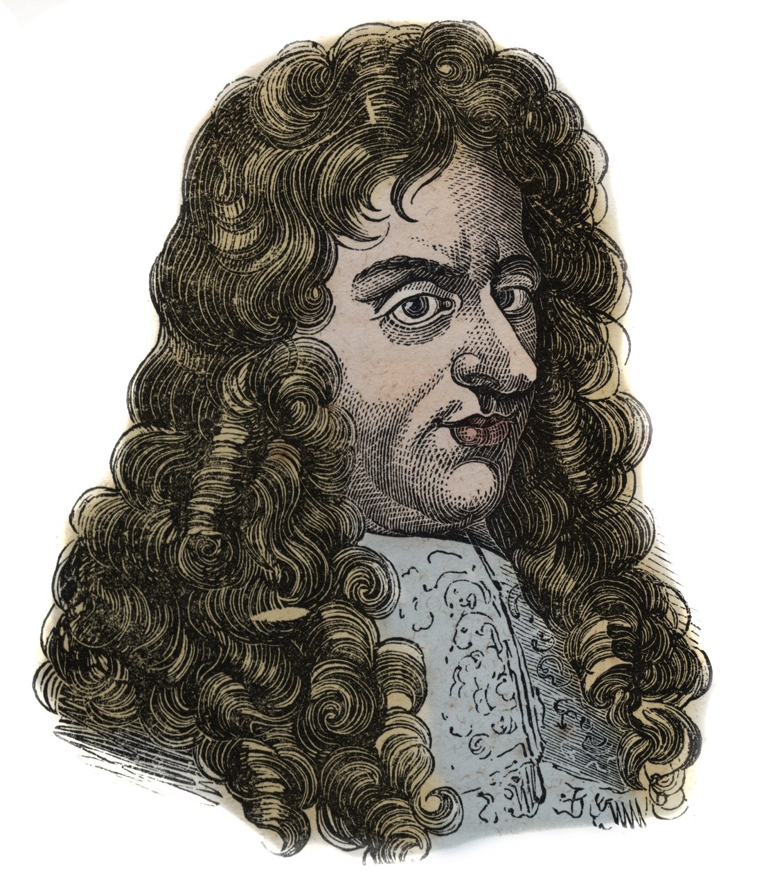 जीन डोमिनिक कैसिनी (1625-1712) (जियांडोमेनिको) - अंग्रेजी खगोलशास्त्री - उत्कीर्णन 1856 द्वारा अज्ञात कलाकार