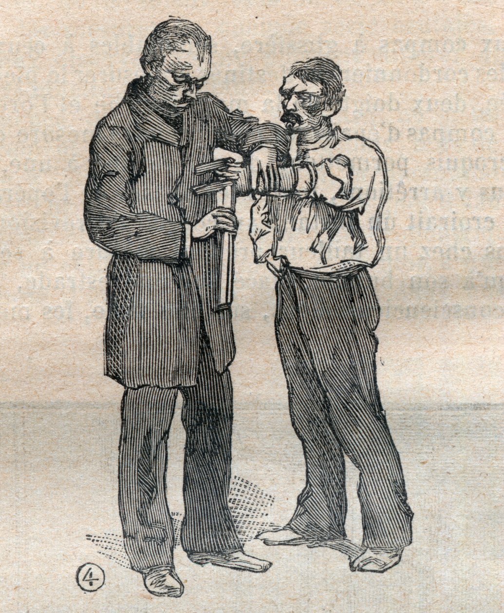 न्यायिक मानवमिति या बर्टिलोनेज, अल्फोंस बर्टिलन की विधि (1853-1914): मध्यमा और बायीं अनामिका का माप - "" ला साइंस फ़्रैंकाइज़ "में उत्कीर्णन द्वारा अज्ञात कलाकार