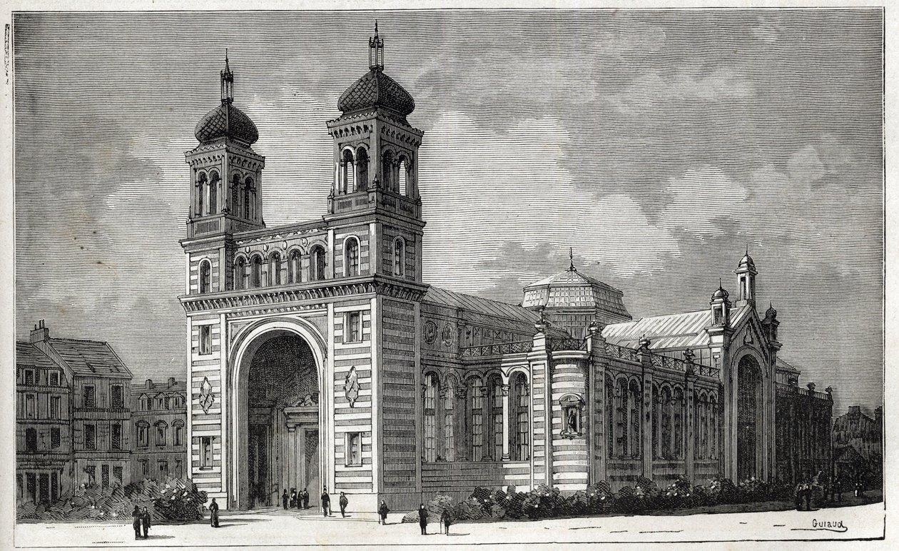 लिले में ले पालिस रमेउ (1878-1881) - 1884 की उत्कीर्णन द्वारा अज्ञात कलाकार
