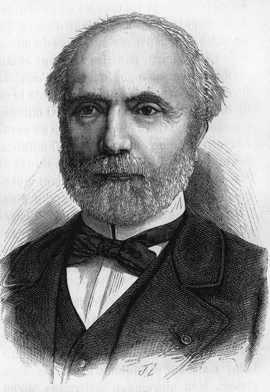 FREYCINET द्वारा लुई चार्ल्स डी सॉल्सेस (1828-1923) फ्रांसीसी राजनीतिज्ञ द्वारा अज्ञात कलाकार